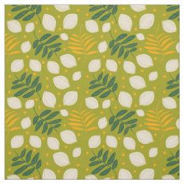 Modern Retro Citrus i mitten av århundradet Tyg
