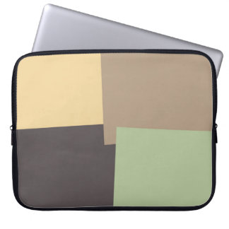 Modern Retro Färg Geometric #10 Laptop Fodral