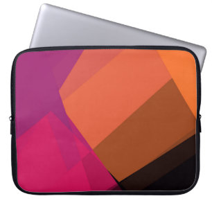 Modern Retro Färg Geometric #19 Laptop Fodral