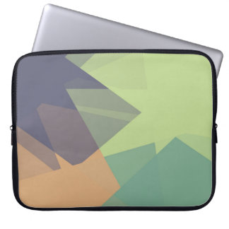 Modern Retro Färg Geometric #24 Laptop Fodral