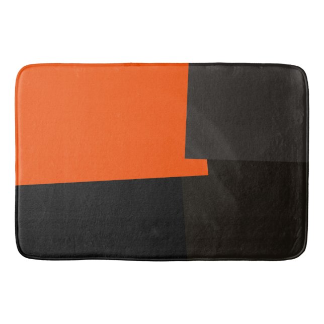 Modern Retro Färg Geometric #3 Badrumsmatta (Framsidan)