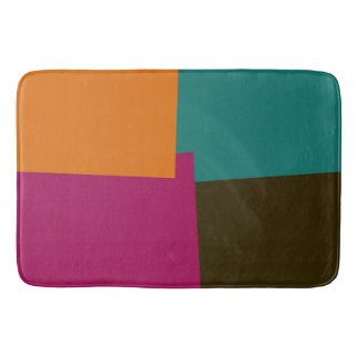 Modern Retro Färg Geometric #8 Badrumsmatta