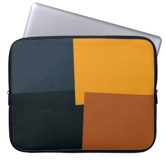 Modern Retro Färg Geometric #9 Laptop Fodral