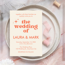 Modern Retro Fold & Chic Bröllop