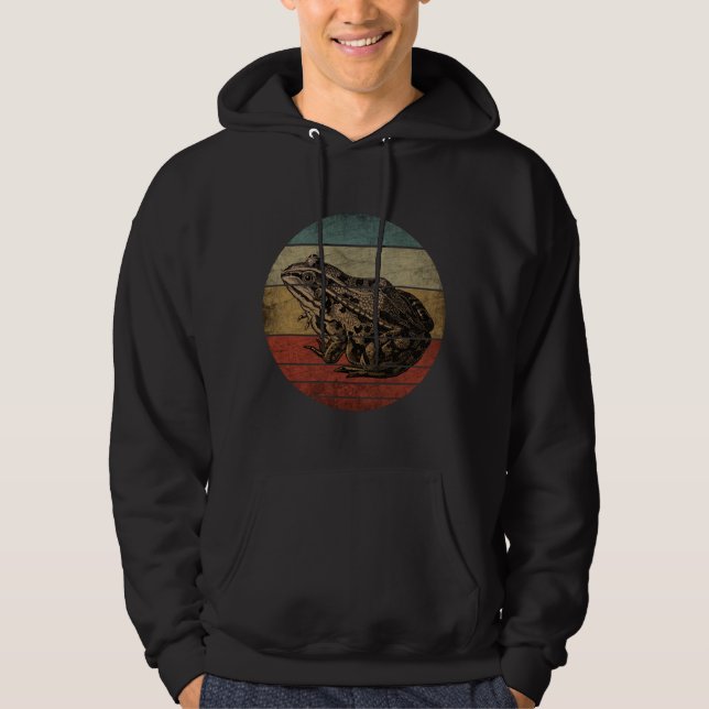 MODERN RETRO GRODA HOODIE (Framsida)