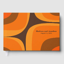 Modern Retro Groove-modernist i mitten av århundra Gästböcker