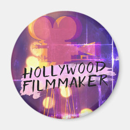 Modern Retro Hollywood Filmmaker i Rosa Magnet