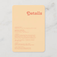 Modern Retro | Information om Cream-Orangen Rundad