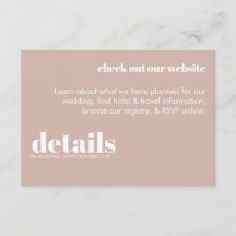 Modern Retro Införslutningskort