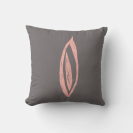 Modern Retro Inspired Petal Shape Flare Peach Kudde