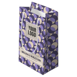 Modern Retro Lavendel Geometrisk
