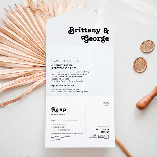 Modern Retro Lettering Seal och Skicka