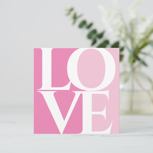 Modern Retro Rosa Möhippa Inbjudningar (Stående Fram)