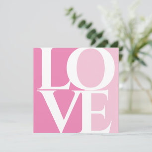 Modern Retro Rosa Möhippa Inbjudningar