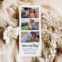 Modern Retro Spara Datum | Fotoautomat Strip