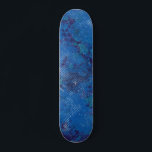 Modern Retro Urban Blue<br><div class="desc">Modern stadens blå och vita unika design ger dig 180-talet i stil. Det här snyggten är perfekt för alla utomhusskateboarder som kärlek ska gå i surfa.</div>