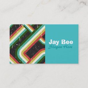 Modern Retro visitkort