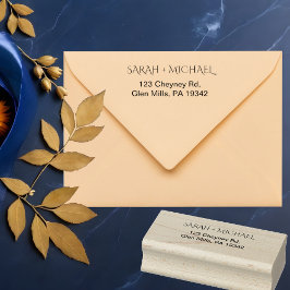 Modern Returadress Stämpel