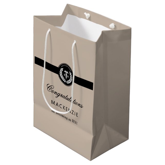 Modern RN Nursing School Studenten Anpassningsbar (Framsidan Vinklad)