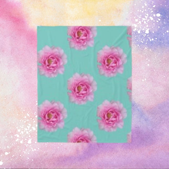 Modern Ro Flower Petal Fleece Blanket (Skapare uppladdad)