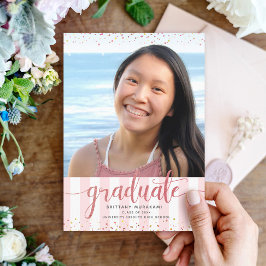 Modern ro glitter-skript, giftigt foto studenten meddelande