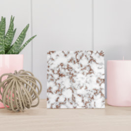 Modern Ro Guld Grått White Marble Kakelplatta