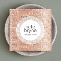 Modern Ro Guld Sequin Beauty Salon