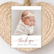 Modern Ro Guld-skript - enkel Baby-foto