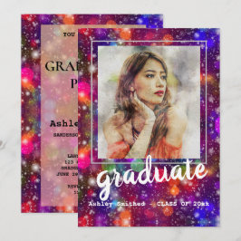 Modern Ro Photo Ram Studentfest #2 Inbjudningar