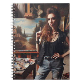 Modern Rock and roll-artist Anteckningsbok