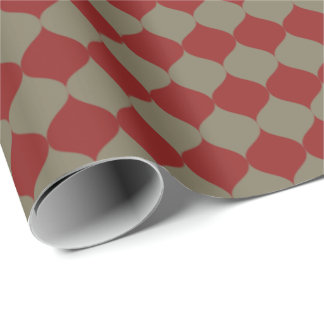 Modern röd salvia jul Ogee Presentpapper