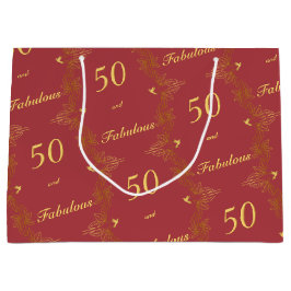 Modern Röda Guld 50 Fantastiska Födelsedagar