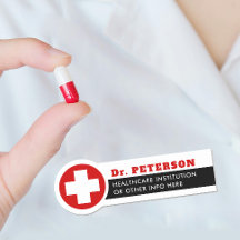 Modern Röda Korset Medicinsk Hälsa Läkare Namnskyl