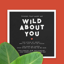 Modern Roligt Facts Black and White Par Flirt