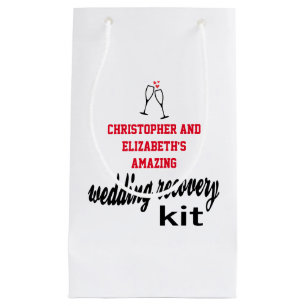 Modern Roligt Guest Hangover Recovery Kit Bröllop