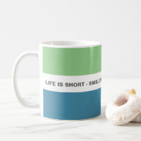 Modern Roligt Smile Life Quote