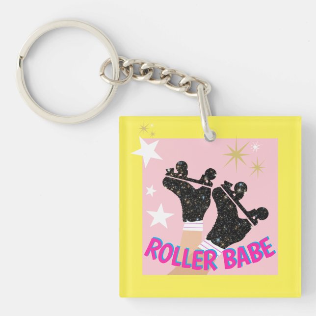 Modern Roller Babe Skater Derby Skating Gift (Framsidan)