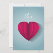 Modern Romantic Heart Kärlek