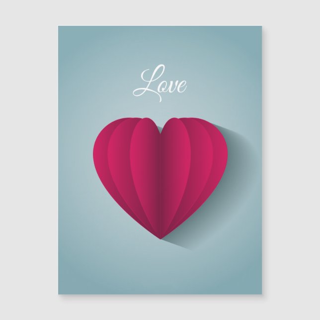 Modern Romantic Heart Kärlek (Framsida)