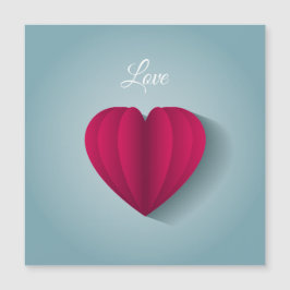 Modern Romantic Heart Kärlek