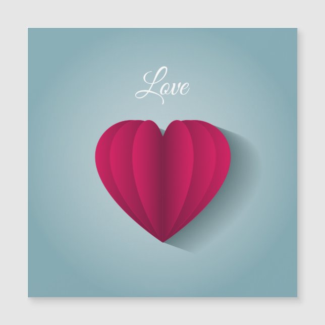 Modern Romantic Heart Kärlek (Framsida)