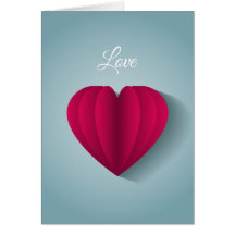 Modern Romantic Heart Kärlek