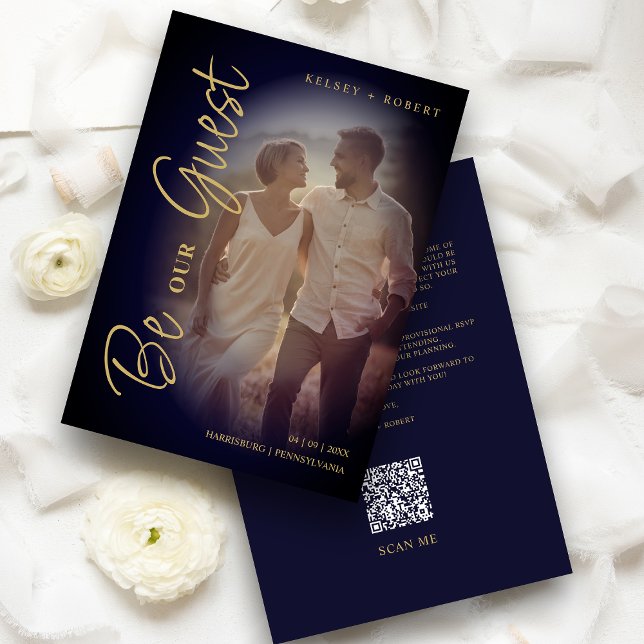 Modern Romantic Overlay Transparency Fancy Script Spara Datumet (Skapare uppladdad)
