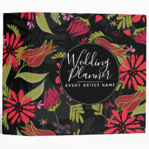 Modern Romantic Tulip Ro Blommigt Bröllopsfixaren