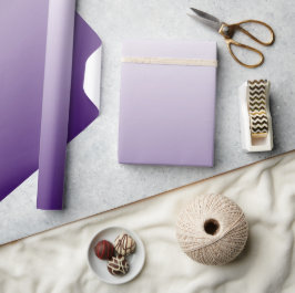 modern romantisk lila av sommarlilac ombre presentpapper
