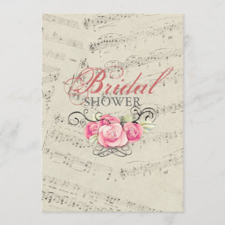 Modern romantisk musik notermöhippa inbjudningar