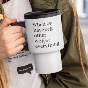 Modern romsk citattecken Loely Gift Resemugg