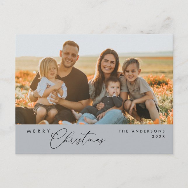 Modern romsk, God jul-kort Vykort (Framsida)