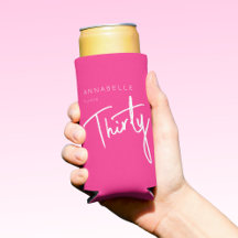 Modern Rosa 30:e trettionde trettionde födelsedags