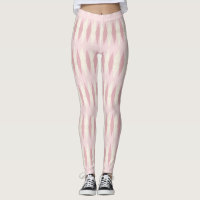 Modern Rosa Argyle Leggings i mitten av århundrade